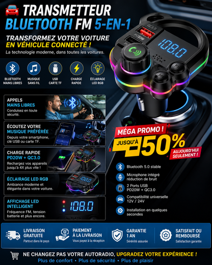 CarSync™ 5-en-1