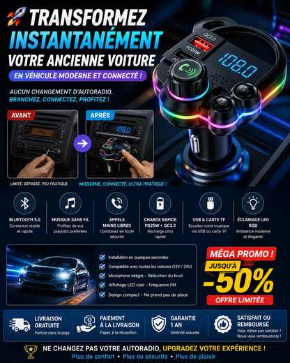CarSync™ 5-en-1