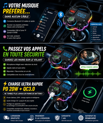 CarSync™ 5-en-1