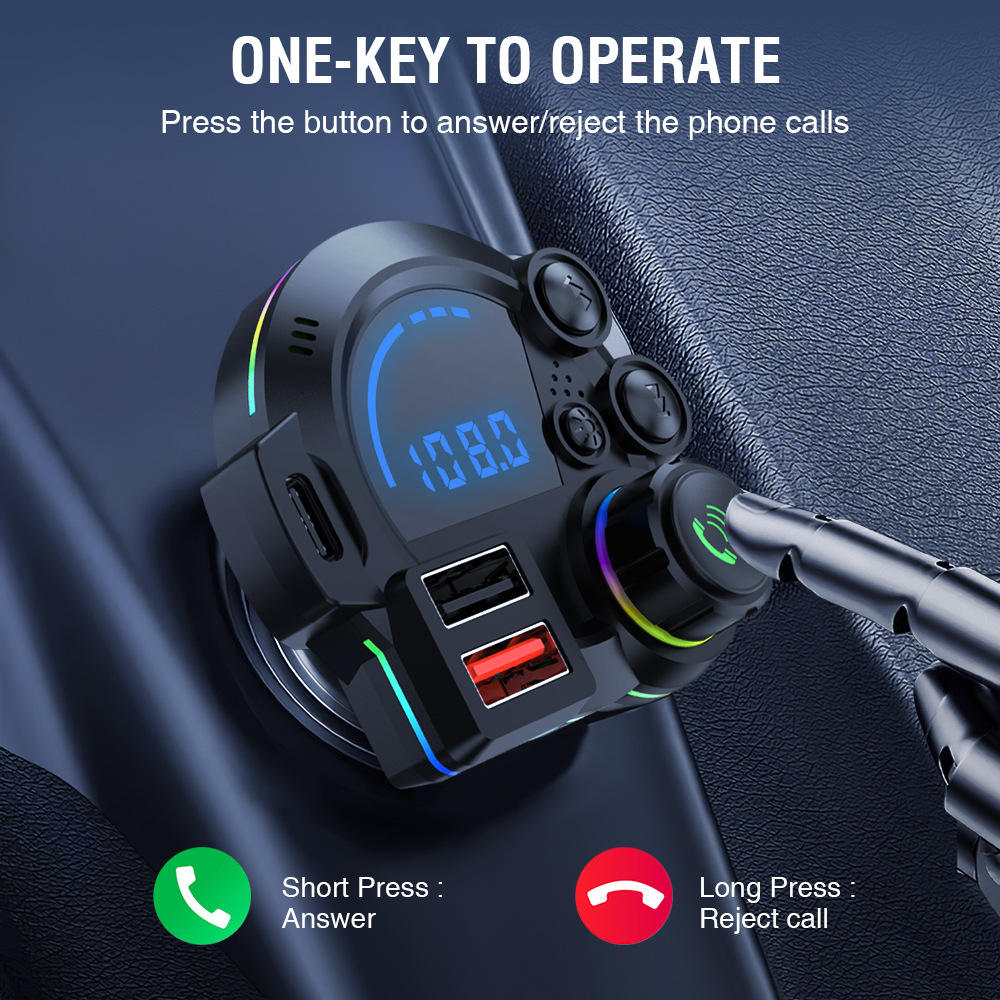 Transmetteur Bluetooth FM P22 pour voiture