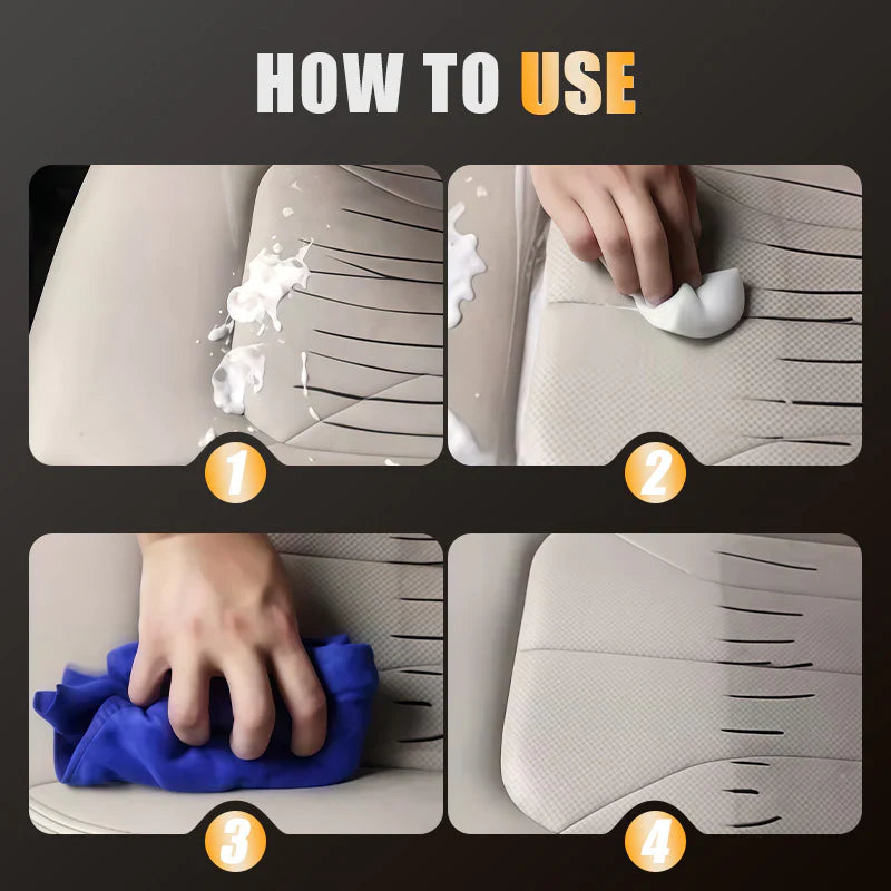 Nettoyant Intérieur Auto – Brillance & Protection Instantanée